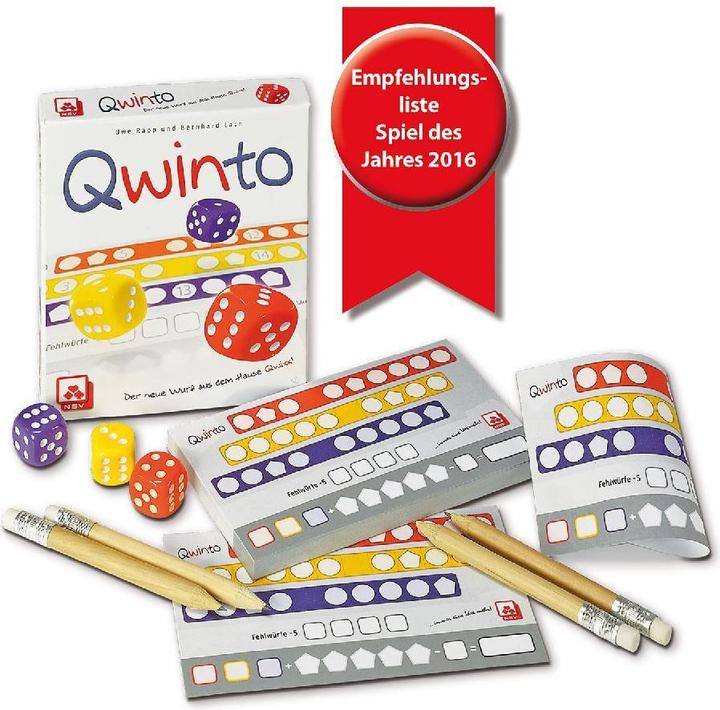 Actual product image NSV Qwinto (German, French, Italian, English)