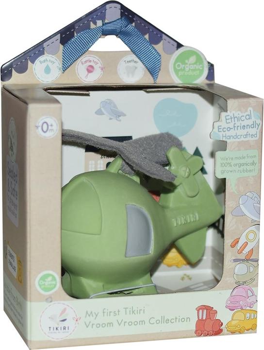 Produktbild Tikiri Rassel Hubschrauber Naturkautschuk