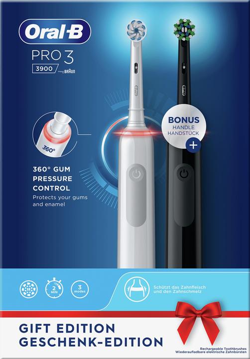 Image du produit Oral-B Pro 3 3900 (Brosse à dents oscillo-rotative)