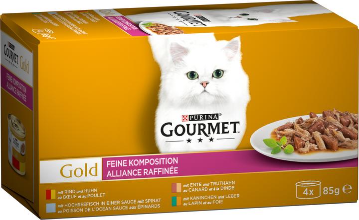 Immagine prodotto Gourmet Composizioni raffinate (Adulto, 4 pz., 85 g)