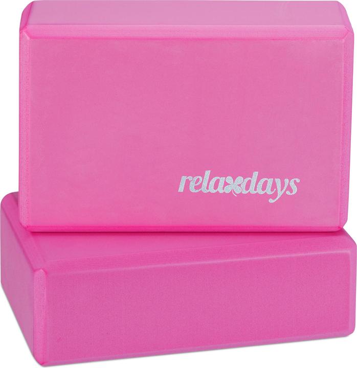 Relaxdays Set of 2 Yoga Blocks