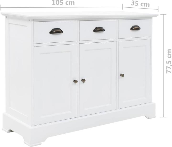 Produktbild VidaXL Isla (105 x 35 x 77.5 cm)