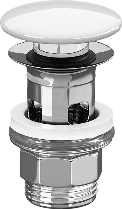 Villeroy & Boch V&B Valve Push-Open Ceramic white