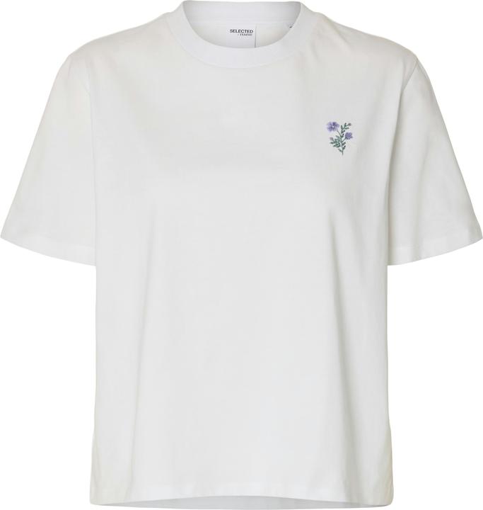 Produktbild Selected Femme Besticktes T-Shirt mit Rundhalsausschnitt (M)