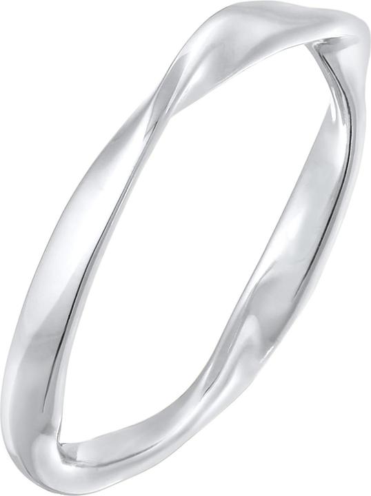 Elli Ring Bandring Gedreht Stapelring Basic 925 Silber