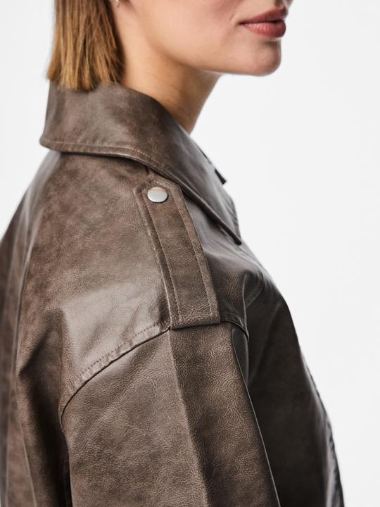 Actual product image Pieces PCSADIE Kunstlederjacke (S)