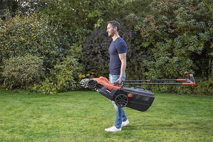 Productafbeelding Black & Decker Blac grasmaaier BEMW471BH-QS 1600W 38cm maaibreedte, 45L grasopvangbak (Elektrische stroom)