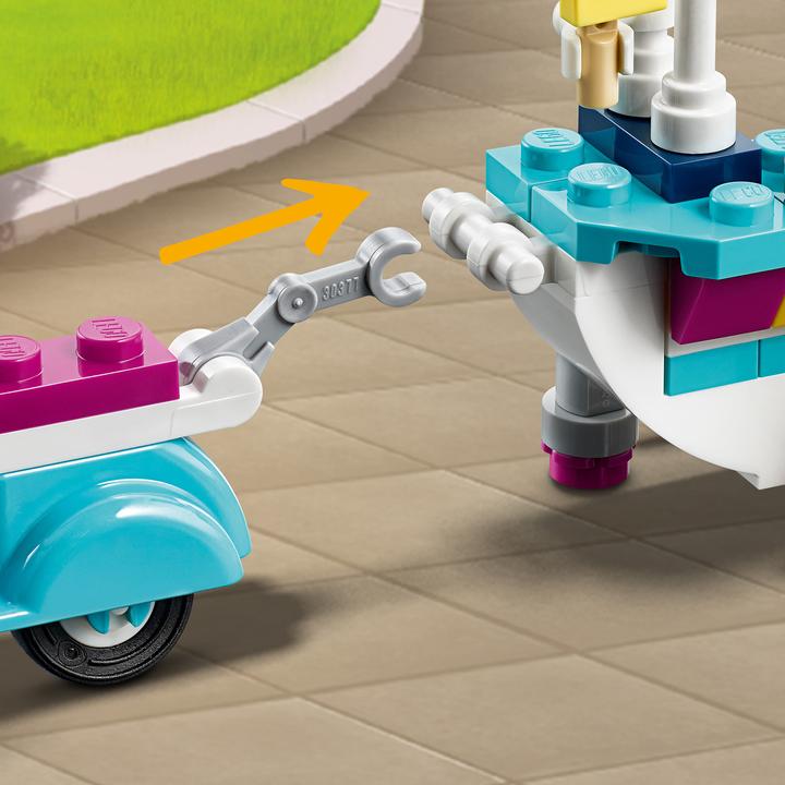 Image du produit LEGO Le chariot à glace mobile de Stéphanie (41389, LEGO Friends)