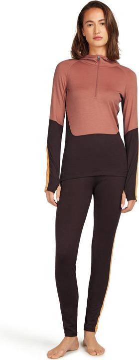 Actual product image Icebreaker Women's 200 Sonebula L/S Half Zip Hood (M)