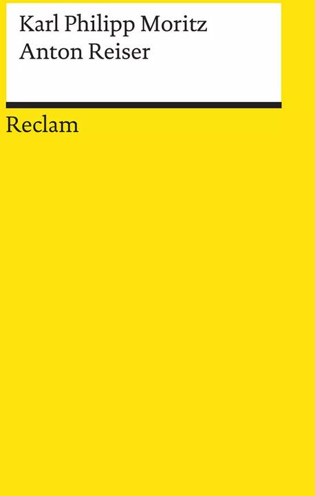 Produktbild Anton Reiser (Deutsch, Karl Philipp Moritz, 2022)