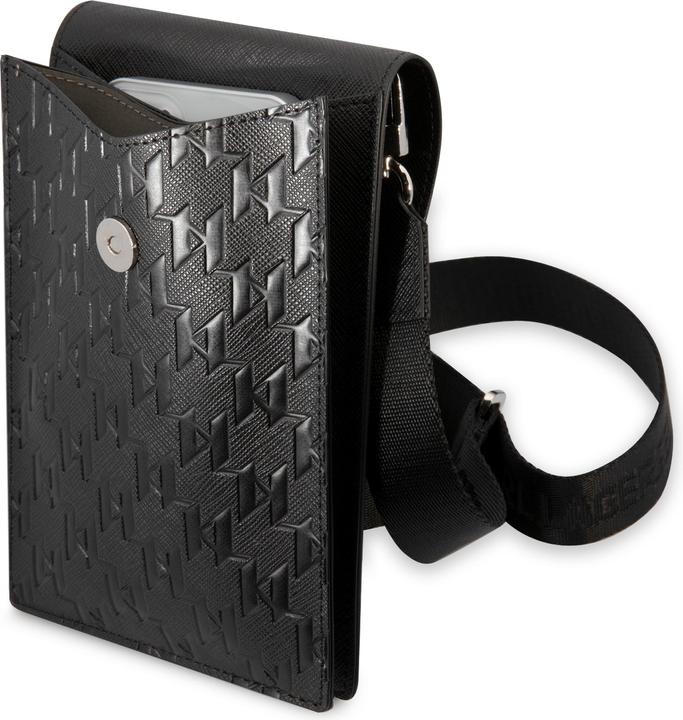 Produktbild Karl Lagerfeld Handbag KLWBSAMSMK black/black Monogram Plate (Apple iPhone 4)
