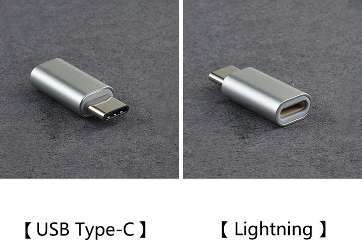 Actual product image Deltalabs USB C auf Lightning Mini Konverter Adapter (USB Type C, Lightning)
