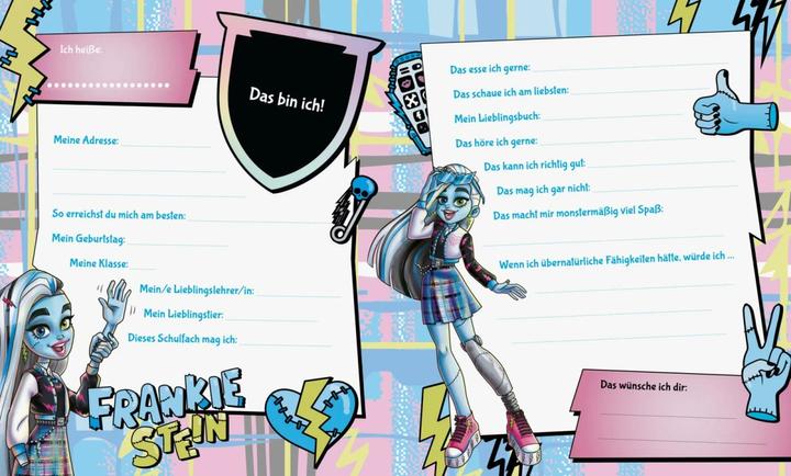 Immagine prodotto Monster High: Mein Freundebuch (Tedesco, 2024)
