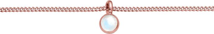 Produktbild Elli Choker, Edelsteinkette (925er Sterling Silber, Mondstein, 36 cm)
