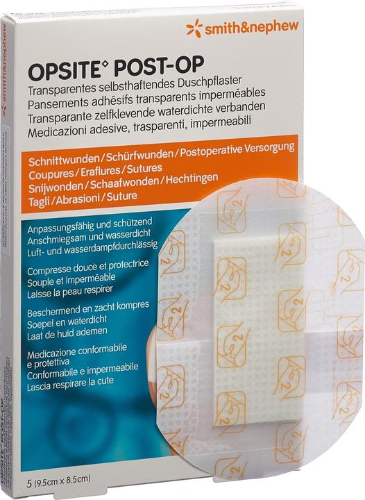 Actual product image Smith & nephew Post OP foil dressing 9.5x8.5cm sterile (5 x)