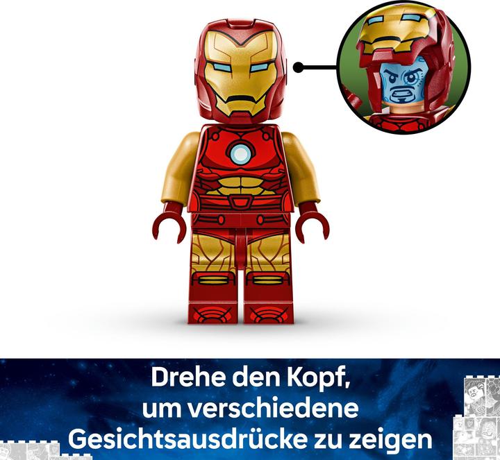 Immagine prodotto LEGO Iron Man Mech vs. Ultron (76307, LEGO Marvel)
