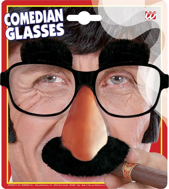 Produktbild Widmann Scherzbrille Schnauz und Augenbrauen