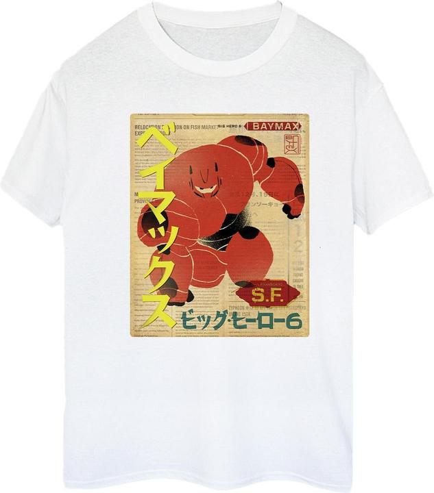 Produktbild Disney Big Hero 6 Baymax Baymax Newspaper TShirt (L)