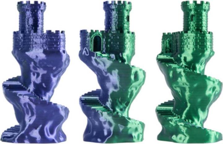 Image du produit Filament · PLA Magic SILK · MYSTIC ORCHID · 1.75mm · 1kg (PLA, 1.75 mm, 1000 g, Multicolore)