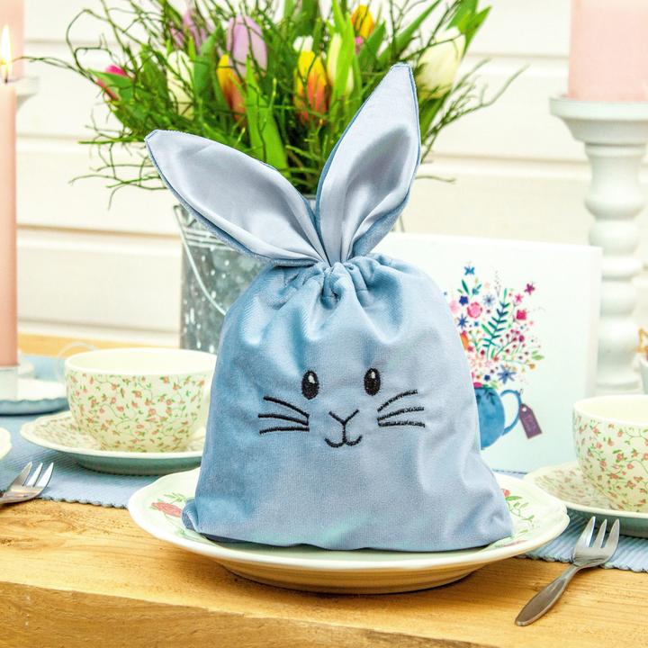 Actual product image Papierdrachen Easter fabric bags (Gift box, 3 x)