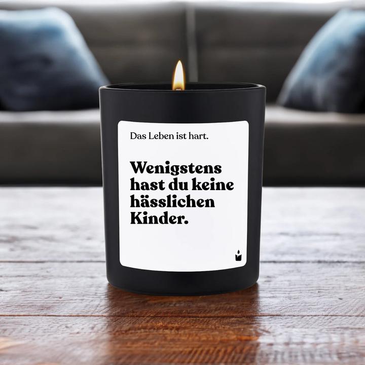 Actual product image Chatty Candles Flowery scented candle At least you don't have any ugly children.