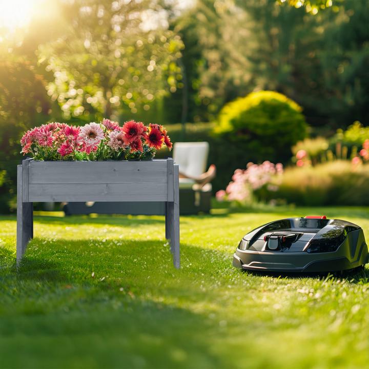 Actual product image Relaxdays Robot mower shed (Mowing robot, Robot mower garage)