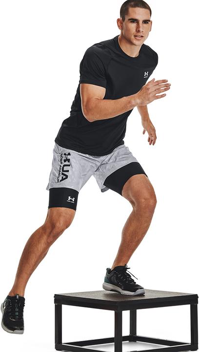 Actual product image Under Armour Men's HeatGear Pocket Long Shorts (XXL)