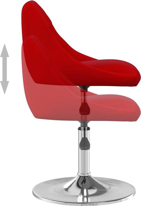 Actual product image VidaXL Drehbarer Esszimmerstuhl