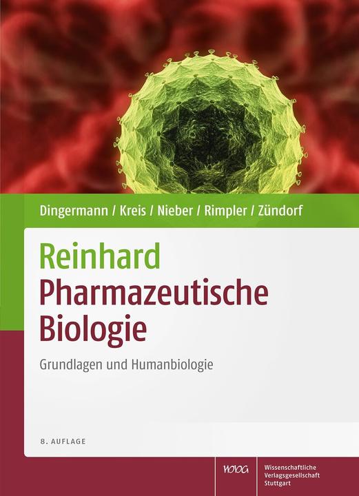 Image du produit Reinhard Pharmazeutische Biologie (Allemand, Wolfgangua, Reinhard, Ernst/Dingermann, Théodore/cercle, 2016)