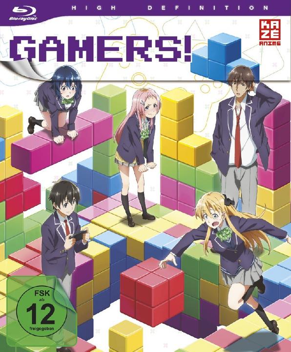 Produktbild Gamers! - Gesamtausgabe (BR) Vol. 01-03 (Blu-ray, 2022, Japanisch, Deutsch)