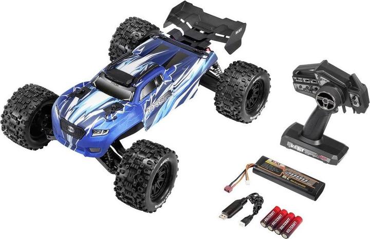 Produktbild Reely Thor Schwarz Brushed 1:10 RC Modellauto Elektro Monstertruck Allradantrieb (4WD) 100% RtR 2,4 (RTR Ready-to-Run)