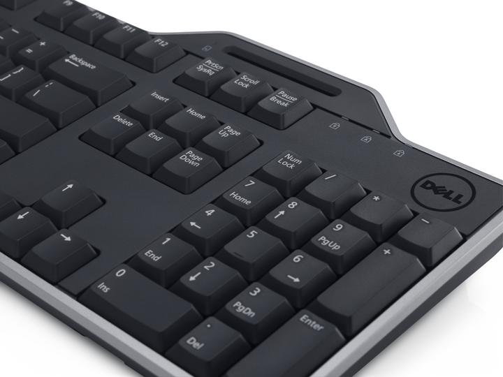 Produktbild Dell Keyboard KB813 Wired Smartcard Reader Russian (Eng. Int., Kabelgebunden)