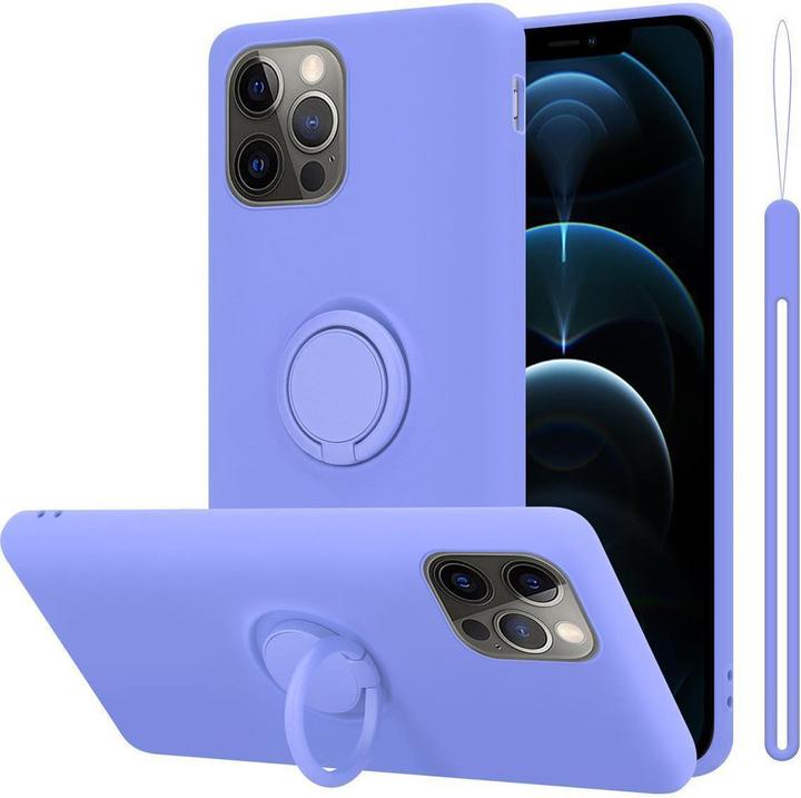 Produktbild Cadorabo TPU Liquid Ring Silicone Case Hülle (Apple iPhone 13 Pro Max)