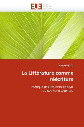 Image du produit La Littérature comme réécriture (Kanako Goto, 2011)