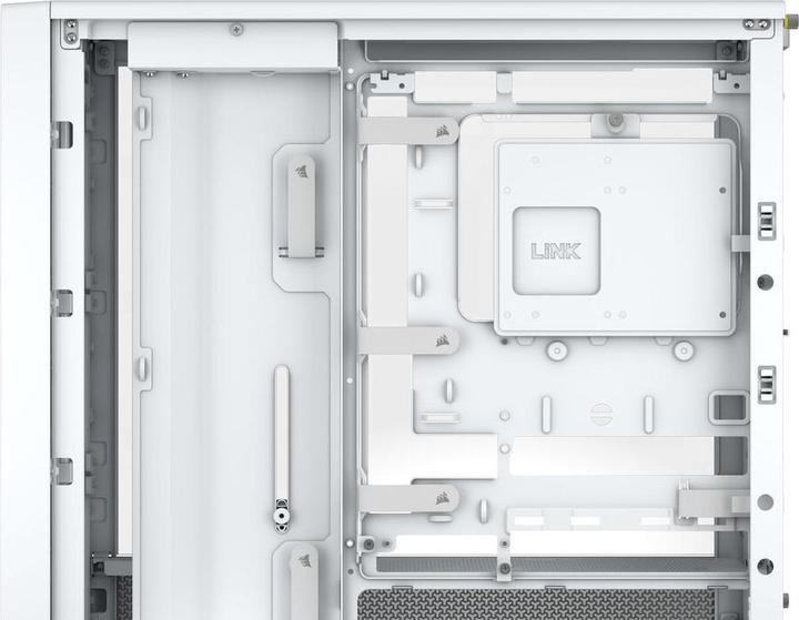 Produktbild Corsair 4000D FRAME WHITE MID CASE (Mini-ITX, ATX, E-ATX, mATX)