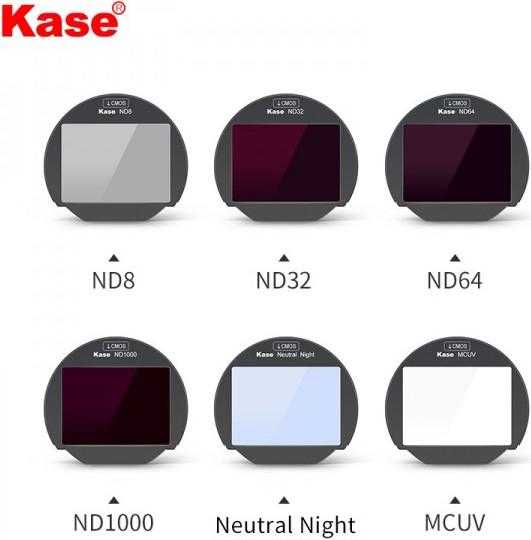 Actual product image Kase Clip-in filter for Fujifilm GFX 50R / 50S / GFX100 MCUV (UV filter)