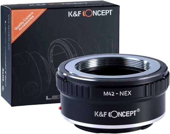 Immagine prodotto K&F Concept Adattatore per obiettivi con attacco Sony NEX