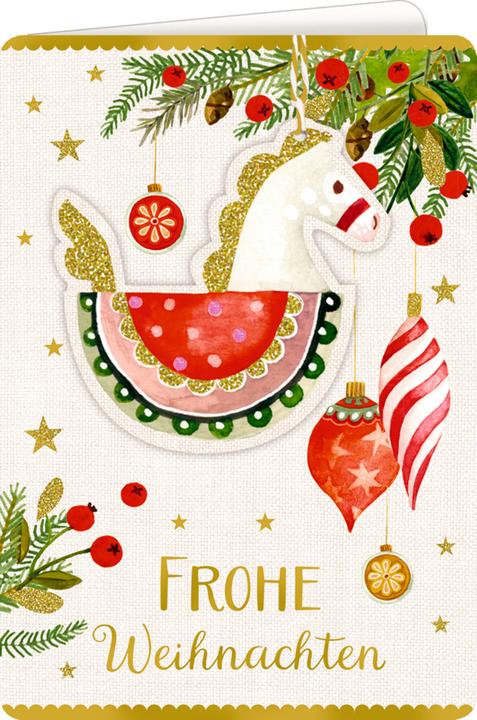 Immagine prodotto Biglietto di Natale con etichetta