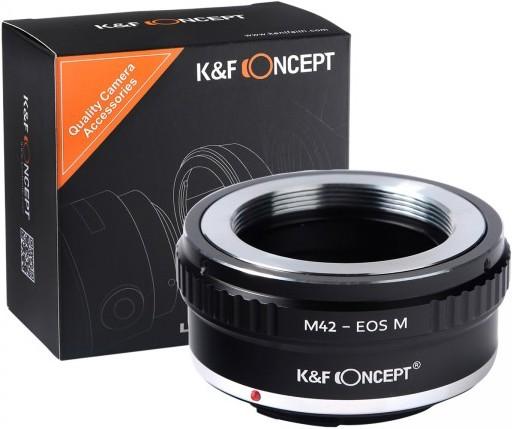 Immagine prodotto K&F Concept Adattatore per obiettivi con attacco Canon EOS-M
