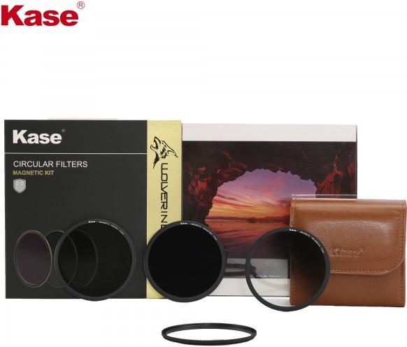 Image du produit Kase filtres magnétiques Professional Kit (77 mm, Filtre gris neutre, Filtre polarisant)