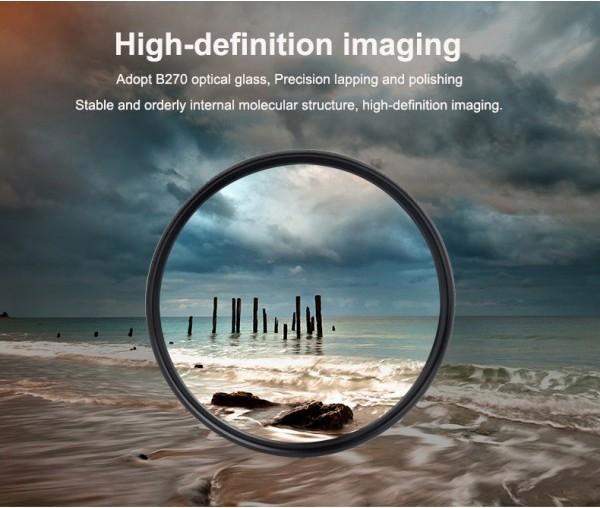 Immagine prodotto Kase Filtro ND variabile ND3-1000 con stop (82 mm, Filtri grigi)