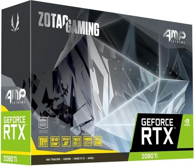 Image du produit Zotac Gaming GeForce RTX 2080 Ti AMP édition extrême (11 Go)