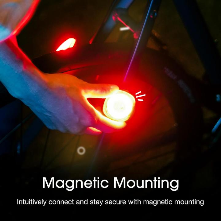 Actual product image Lumos Firefly single LED helmet light