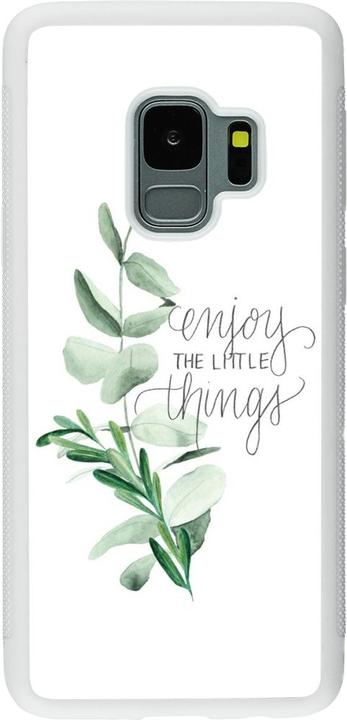 Immagine prodotto PhoneLook Cover Silicone bianco Goditi le piccole cose (Samsung Galaxy S9)