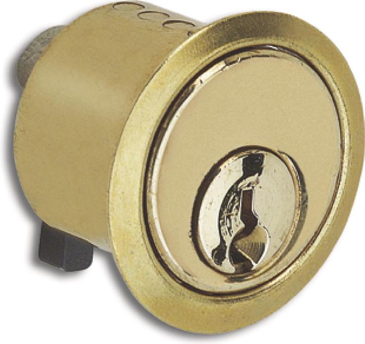 Actual product image Junie Cylinder ø 22 mm for locks 2863/2886 Lock BN 0101, polished brass