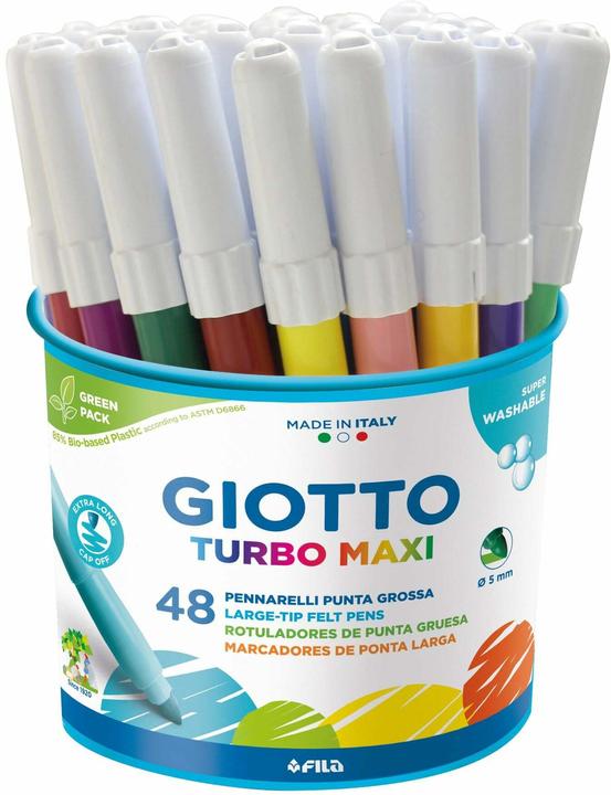 Produktbild Giotto Turbo Color Maxi (Mehrfarbig, 48 x)