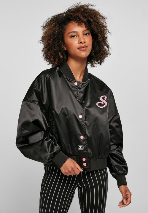Image du produit Starter Ladies Satin College Jacket - 16904 (XS)