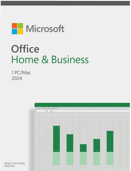 Etichetta energetica Microsoft Office Home & Business 2024 (IT) (1 Utente, Senza limiti)