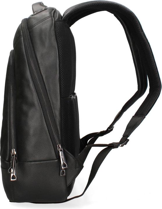 Produktbild John Richmond Herren Rucksack Aus Echtleder - Modell Novaro - 43.0 X 32.0 X 14.0 Cm