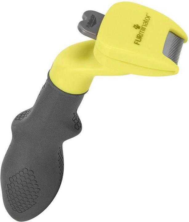 FURminator 4048422144243 Spazzola e pettine per animali domestici Nero, giallo Spazzola per cani (Cane)